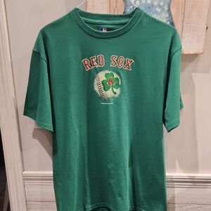 EUC 2009 Genuine Merchandise Boston Red Sox Men's Sz L 100% Cotton